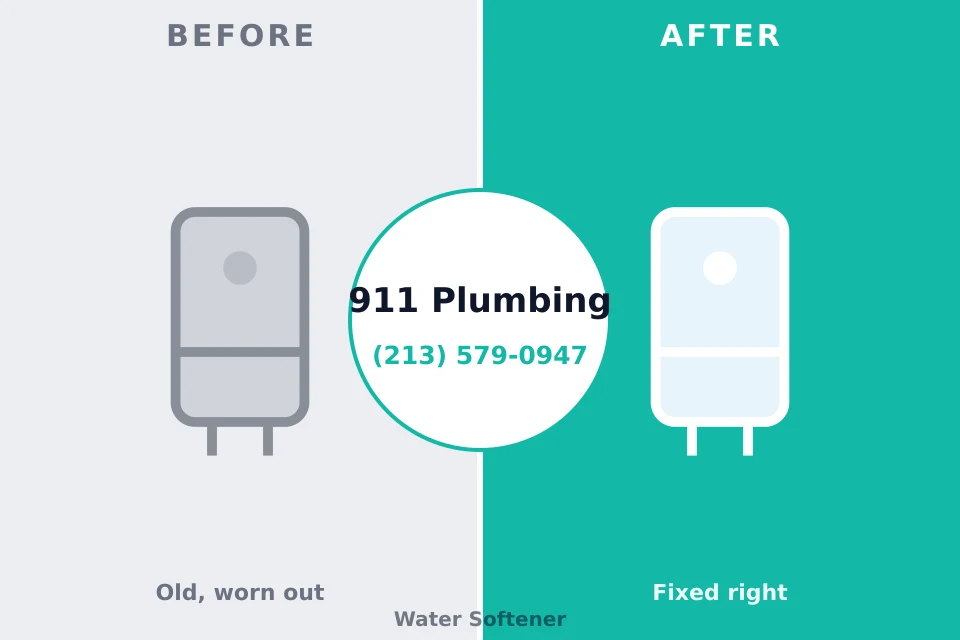 Before and after: plumbing repair Flemingsburg, KY